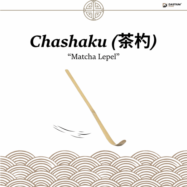 Bamboe matcha lepel – chashaku (茶杓) voor het precies doseren van matchapoeder tijdens je theeritueel