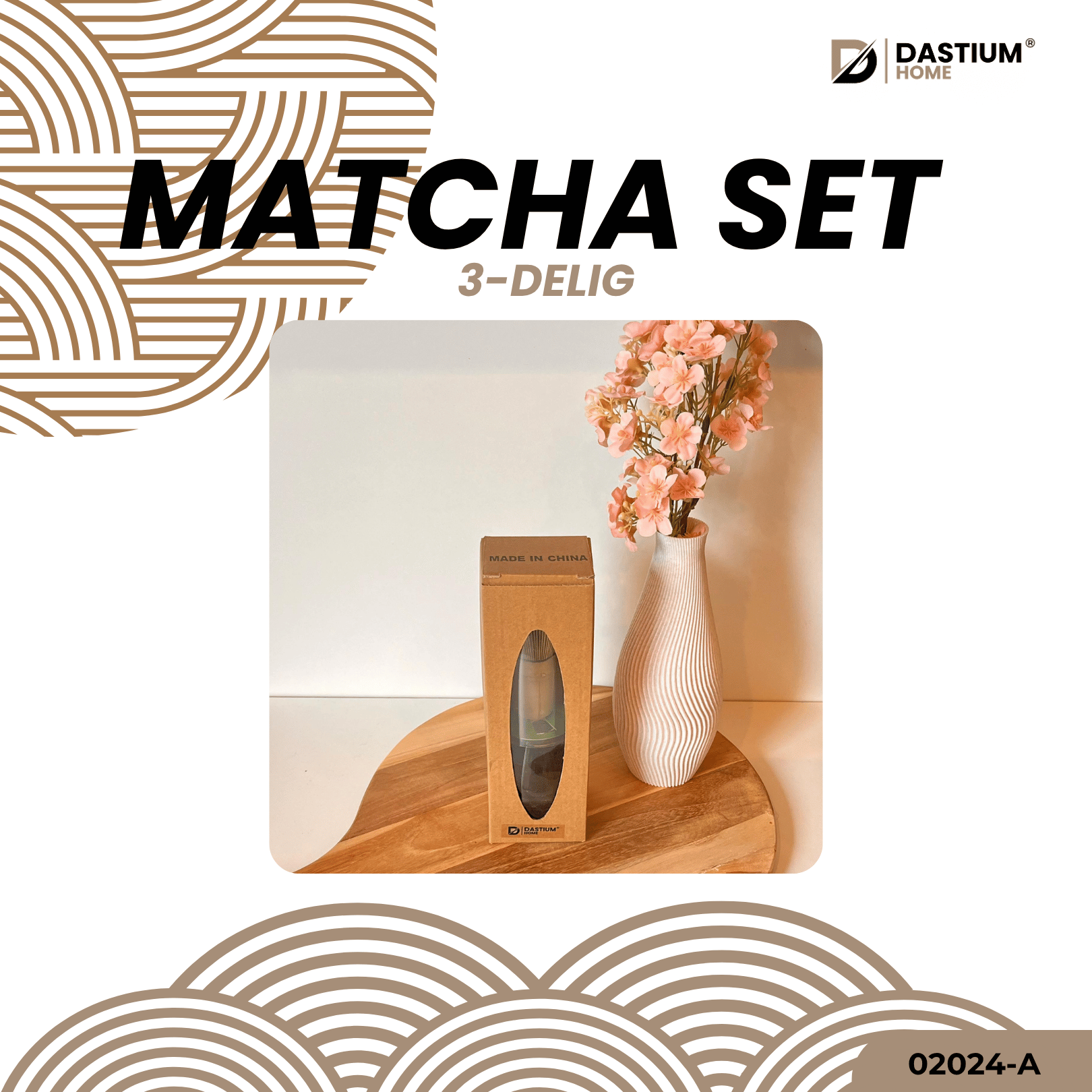 Zwarte Matcha Set 3-delig – Traditionele Japanse Theeset met Klopper & Lepel
