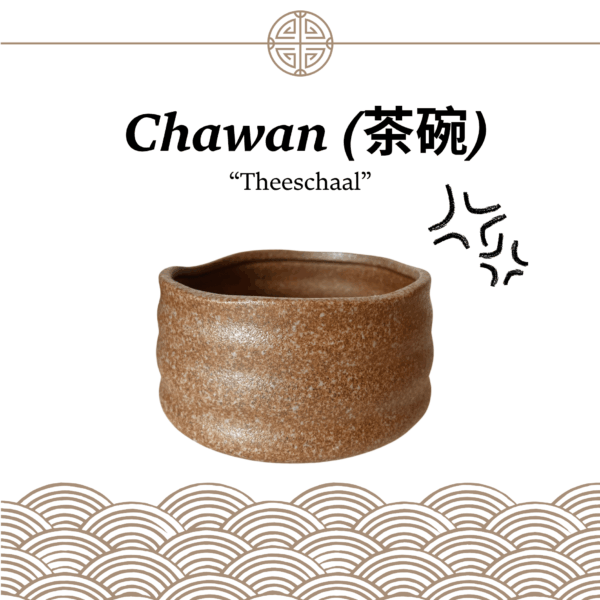 Chawan – traditionele Japanse kom voor het bereiden en drinken van matcha
