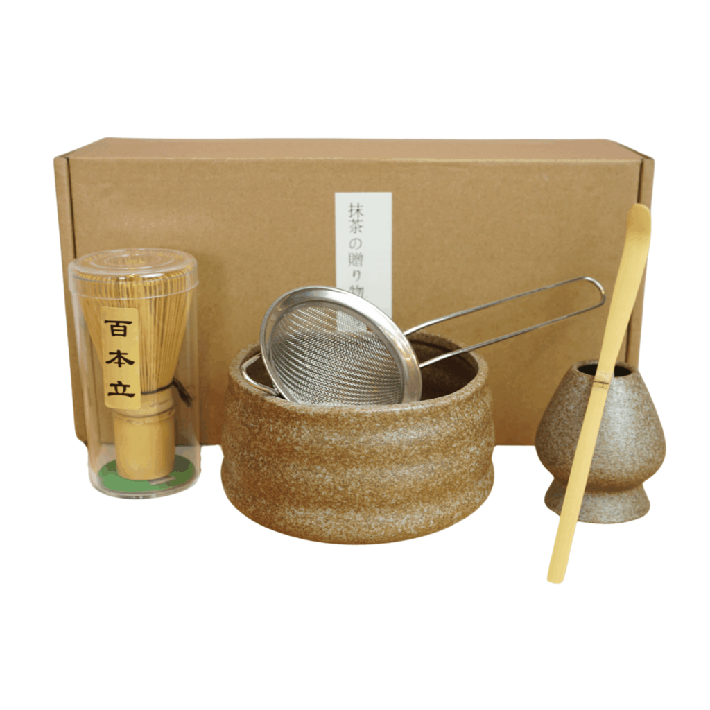 Matcha accessoire – Furui zeef met bamboe ring voor fijne matcha