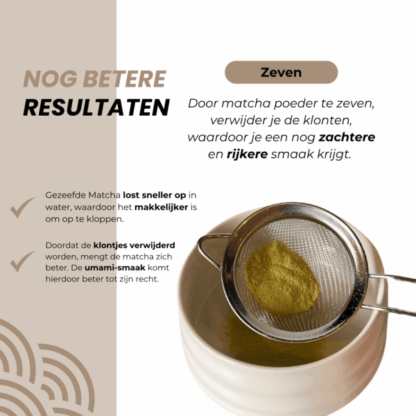 Witte Matcha Set – 5-delige Japanse Theeset met Chawan & Chasen
