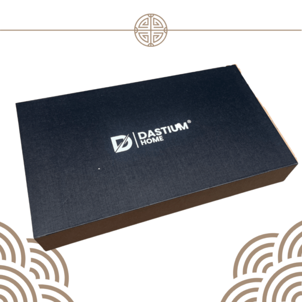 Luxe geschenkverpakking van de houten snijplankenset, ideaal als cadeau voor kookliefhebbers en foodies.