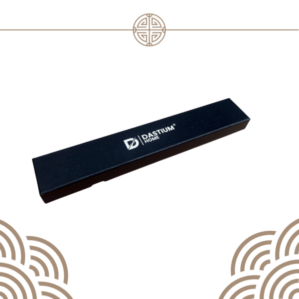 Luxe geschenkdoos van Dastium Home met Damascus koksmes 20CM