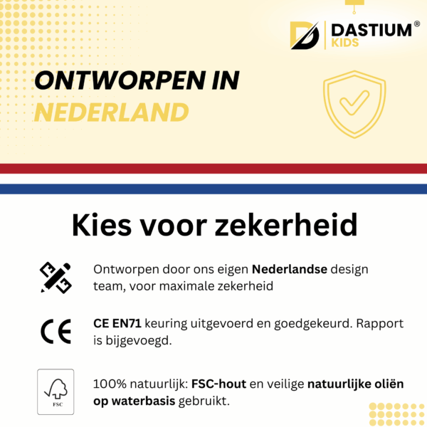 Dastium Kids Leertoren - Montessori Keukenhulp - Beige